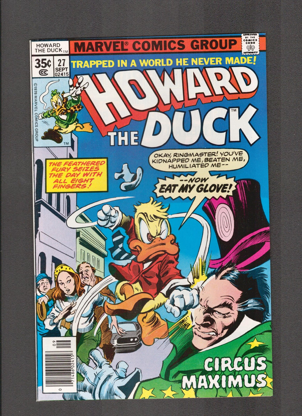 Howard the Duck #27 (1978) Gerber Story Marvel Comics