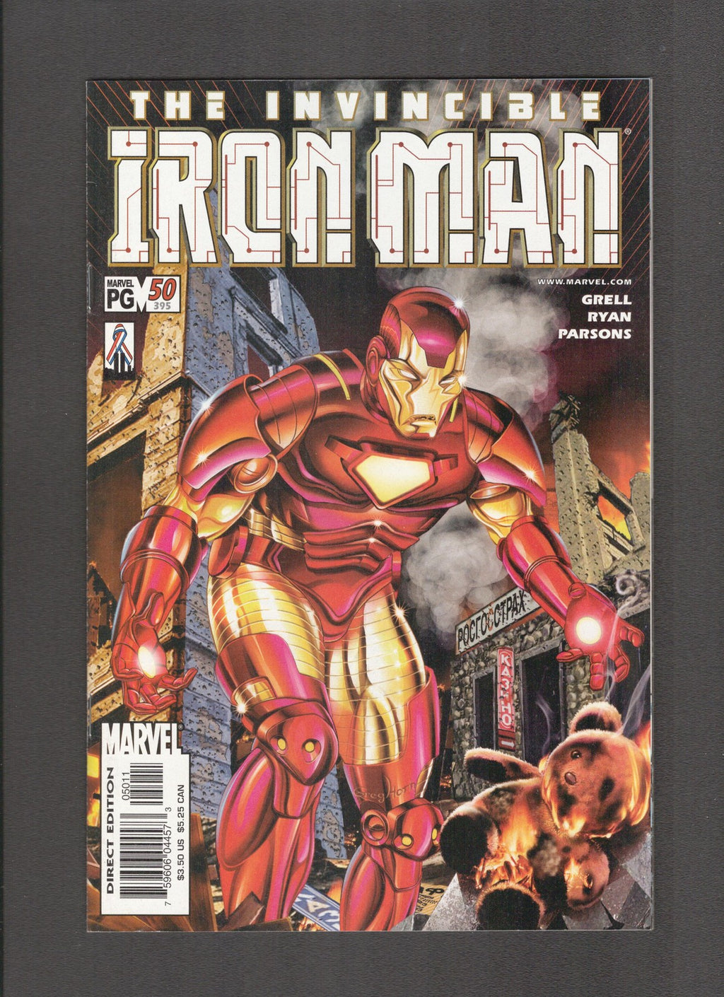 Iron Man #50 (2002) 1st Tin Man Armor Marvel Comics