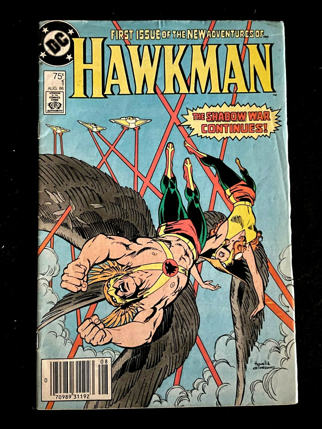 Hawkman #1 1986 - Newsstand Issue