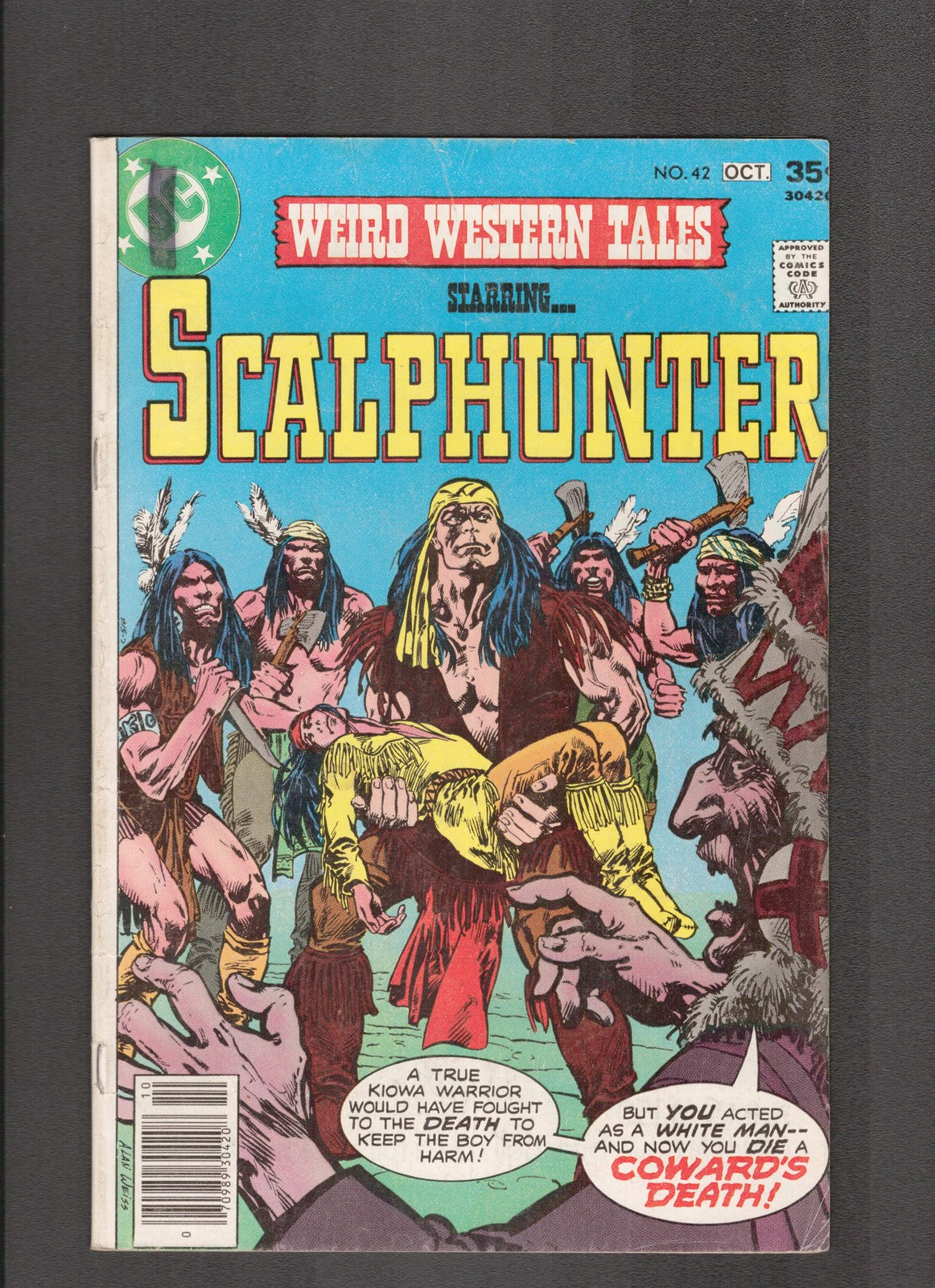 Weird Western Tales #42 (1977) Scalphunter DC Comics