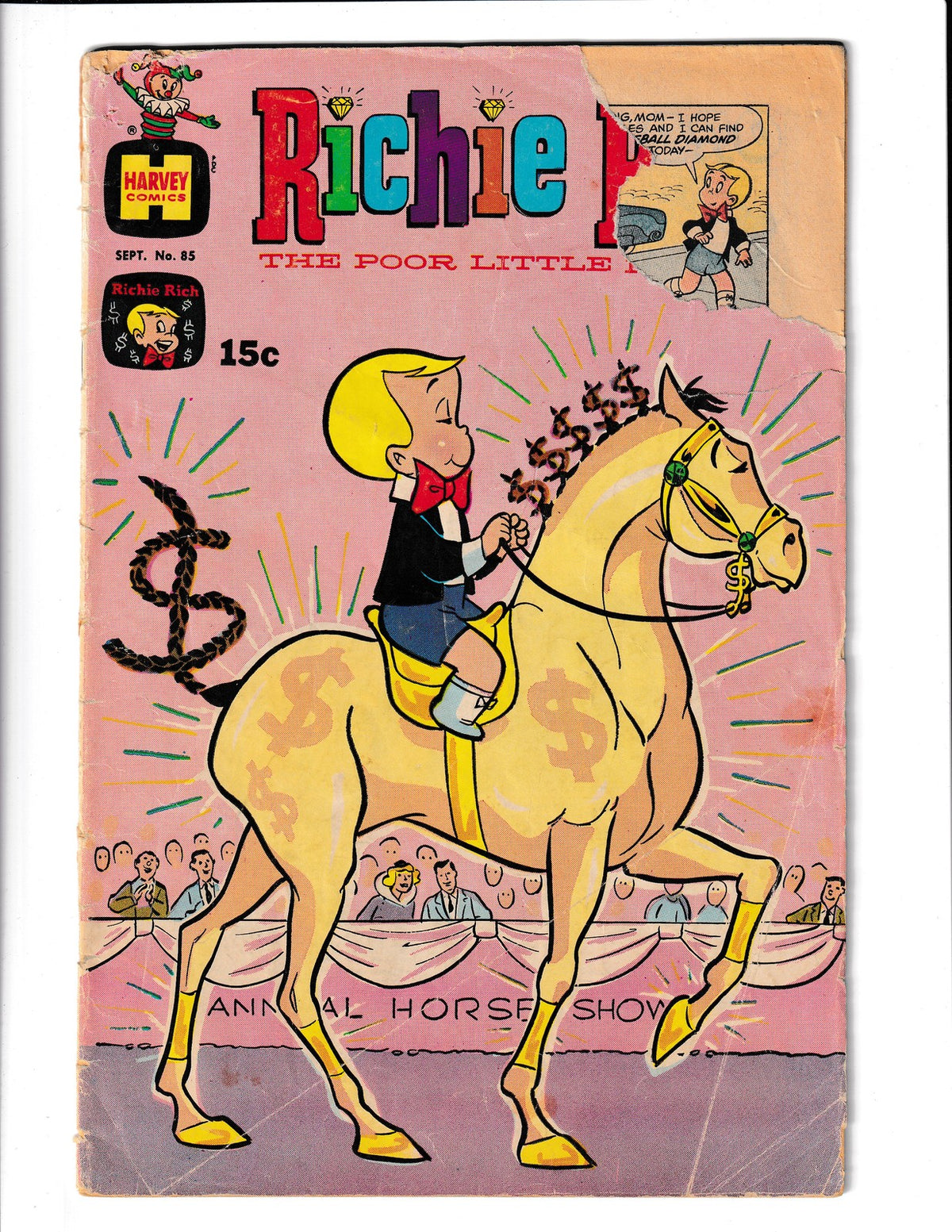 Richie Rich #85 (1969) Harvey Comics