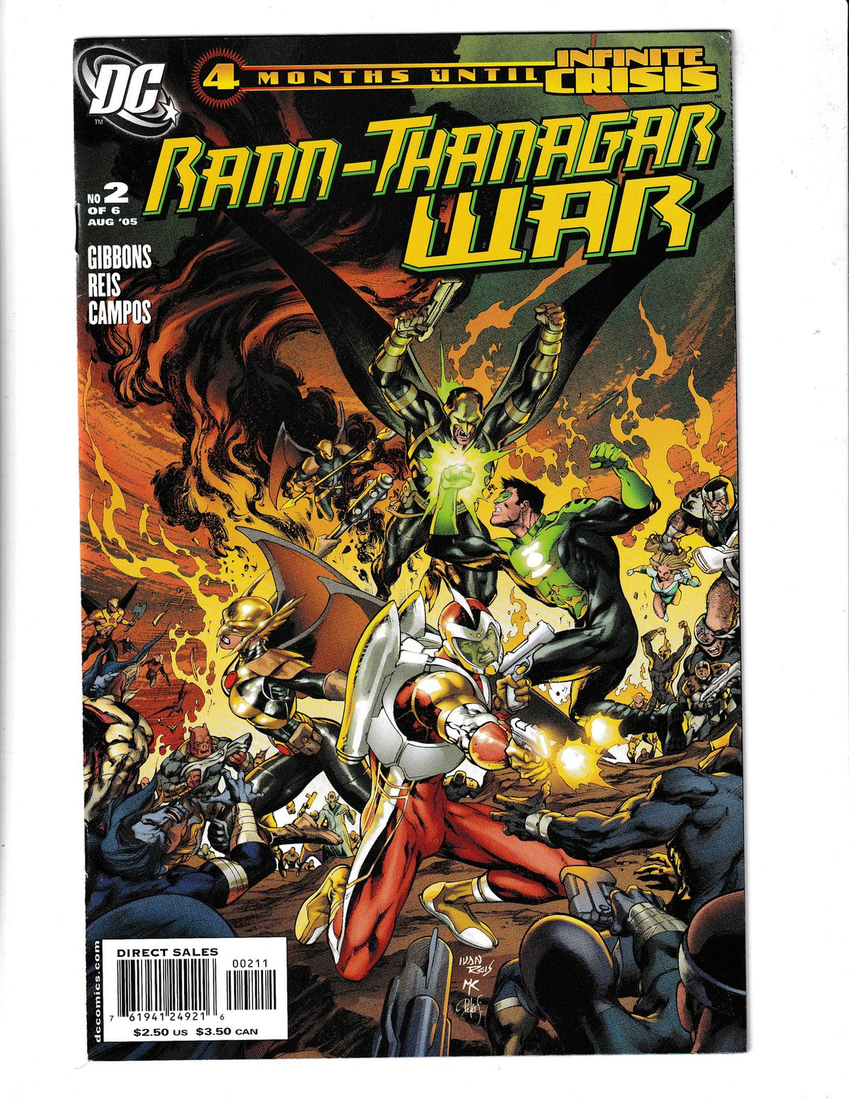 Rann-Thanagar War #2 (2005) DC Comics