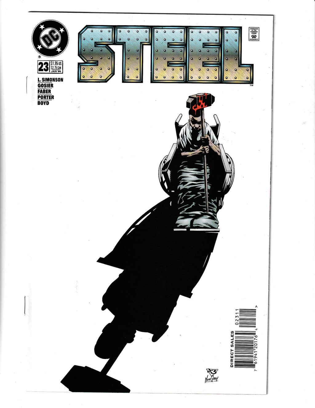 Steel #23 (1996) Higher Grade DC Comics