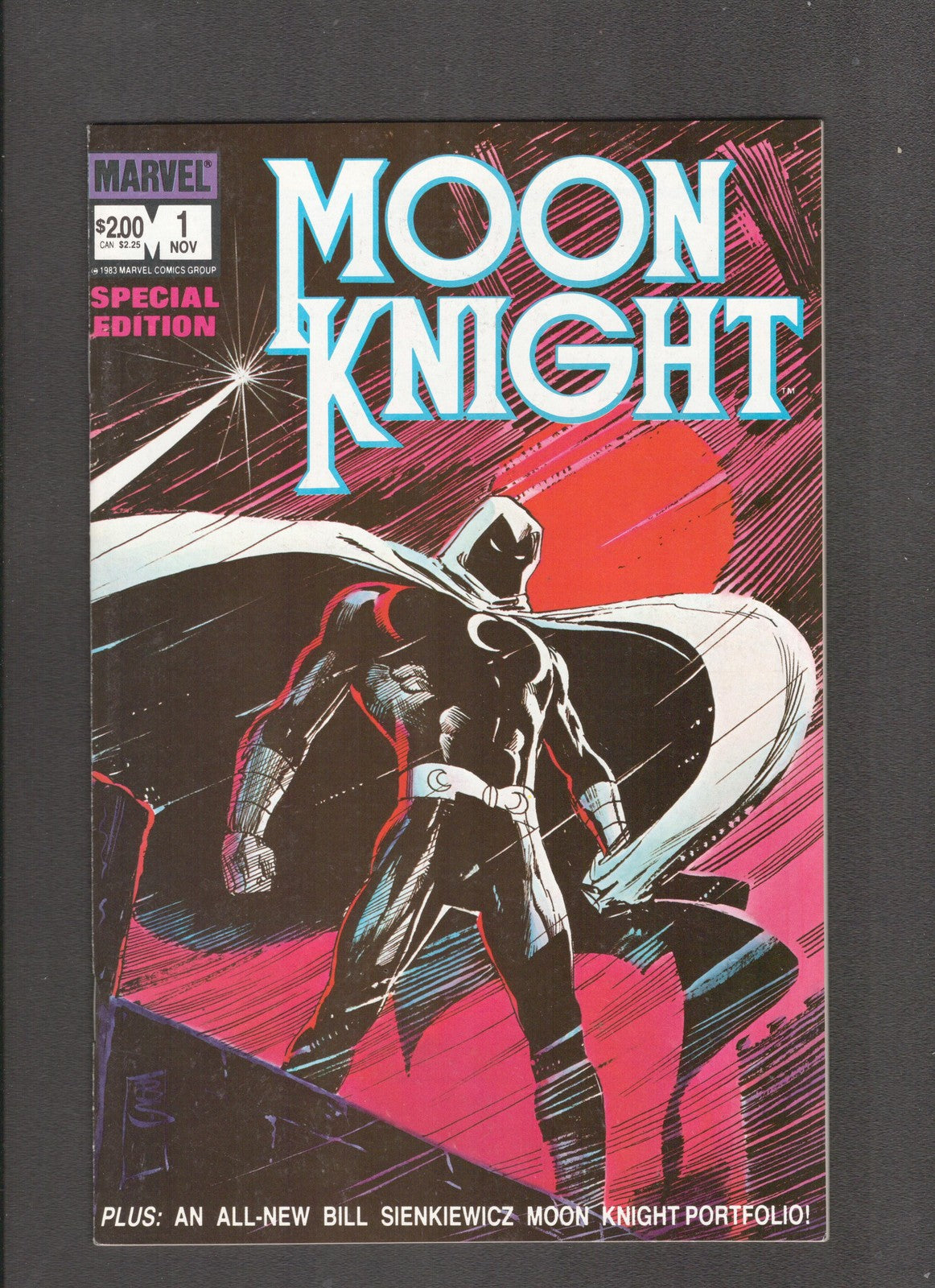 Moon Knight: Special Edition #1 (1983) Sienkiewicz, Rubinstein Marvel Comics
