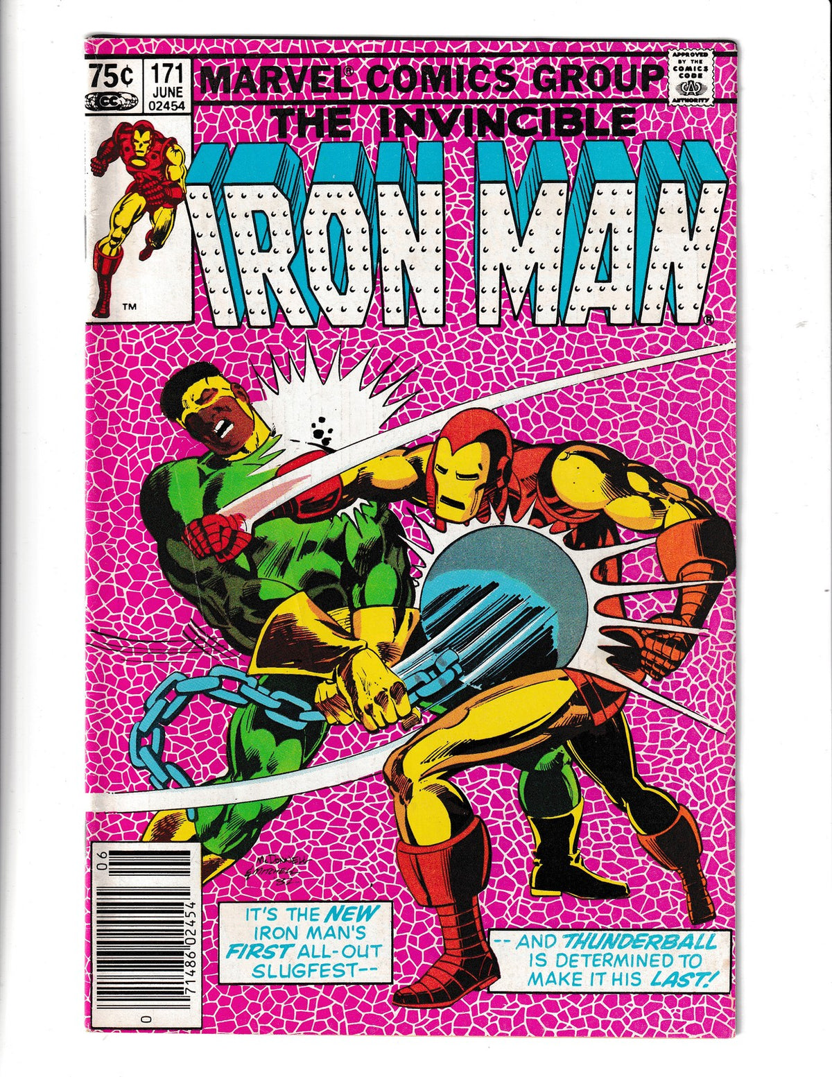 Iron Man #171 (1983) Canadian Newsstand Marvel Comics