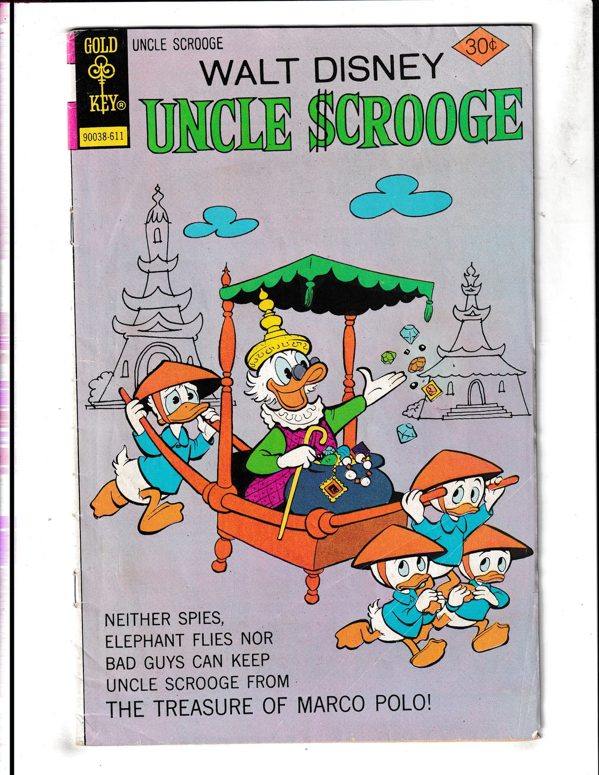 Uncle Scrooge #134 (1976) Gold Key Comics