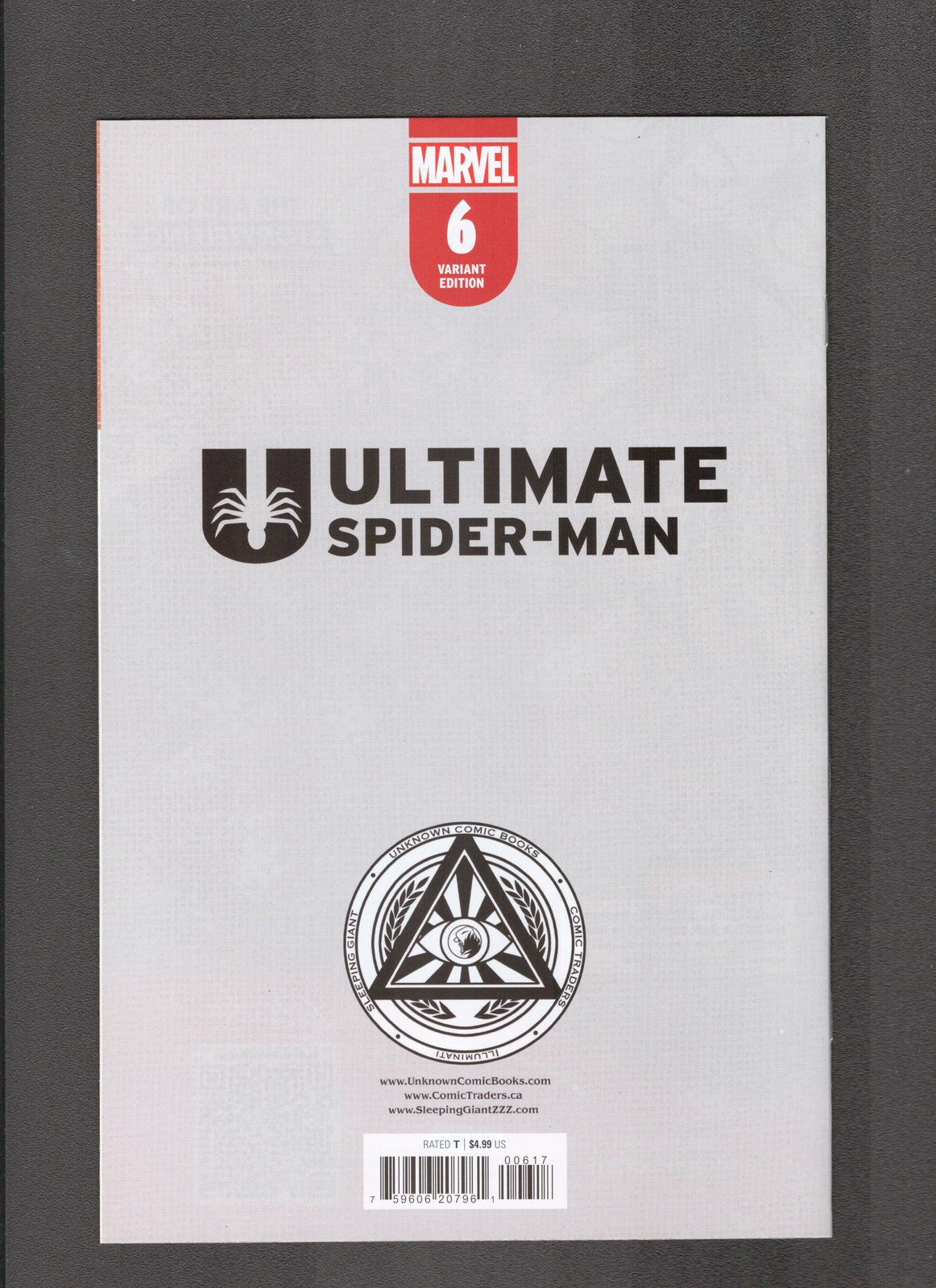 Ultimate Spider-Man #6Illum (2024) Stephen Segovia Trade Variant Marvel Comics