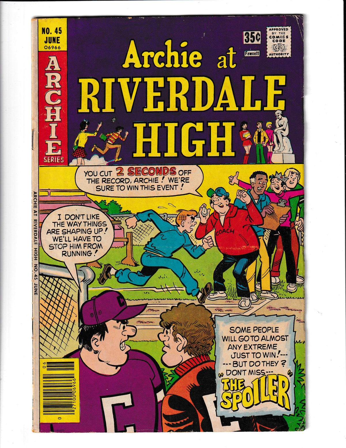Archie at Riverdale High #45 (1977) Archie Comics