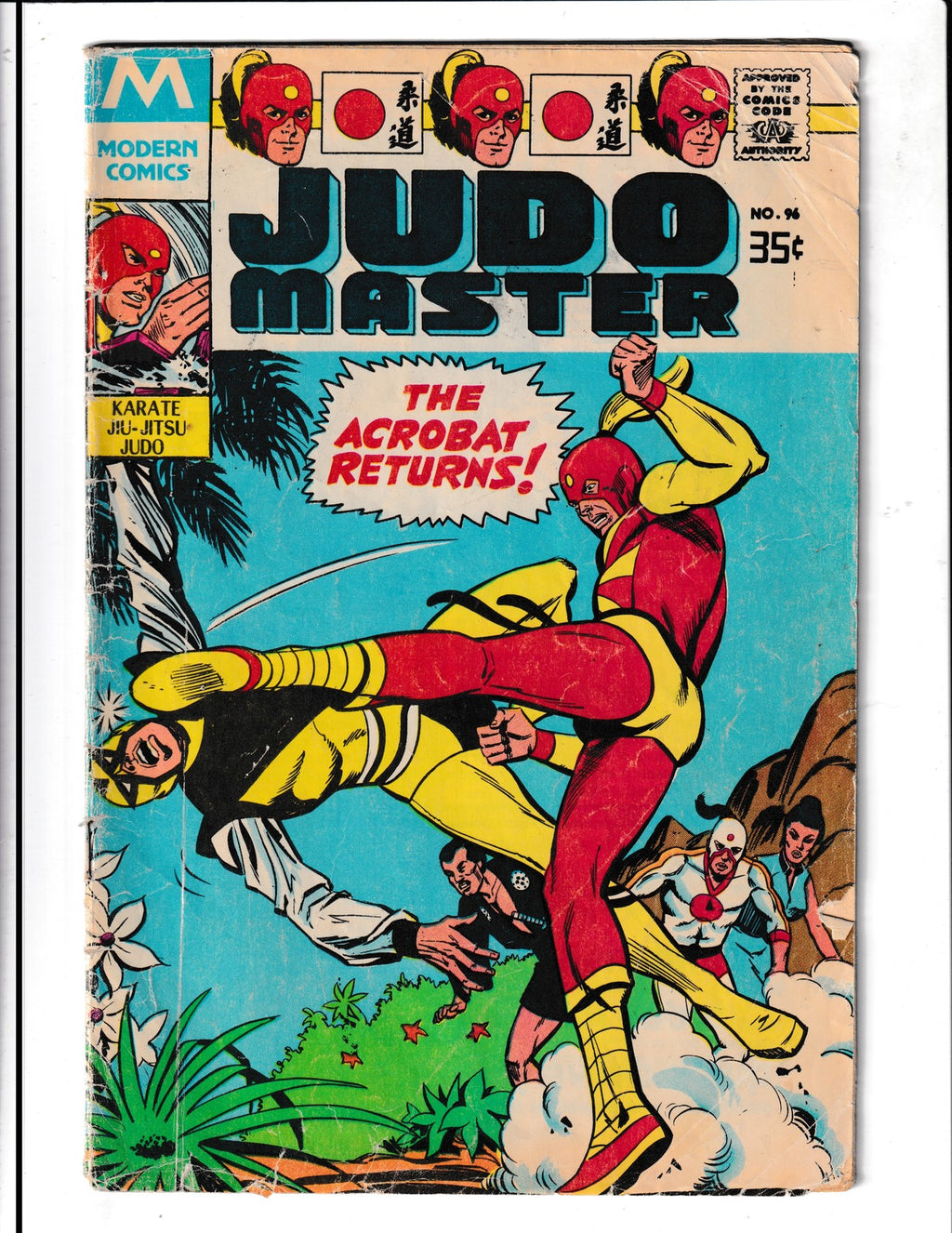 Judo Master #96 (1976) Reprint of 1967 issue Modern Comics