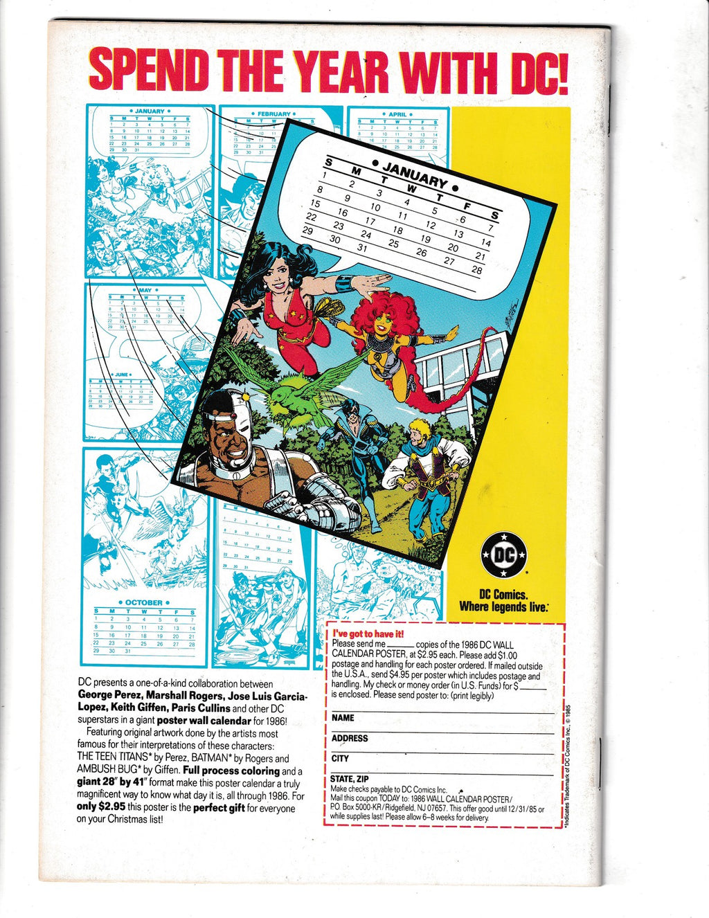 New Teen Titans #18 (1986) DC Comics