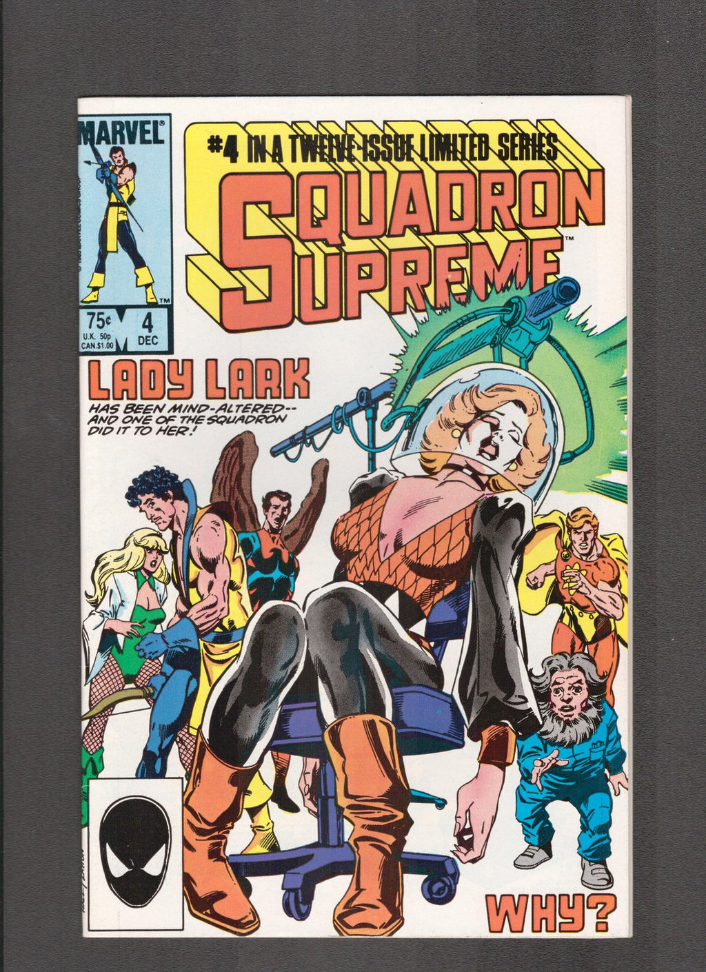 Squadron Supreme #4 (1985) Canadian Newsstand Marvel Comics