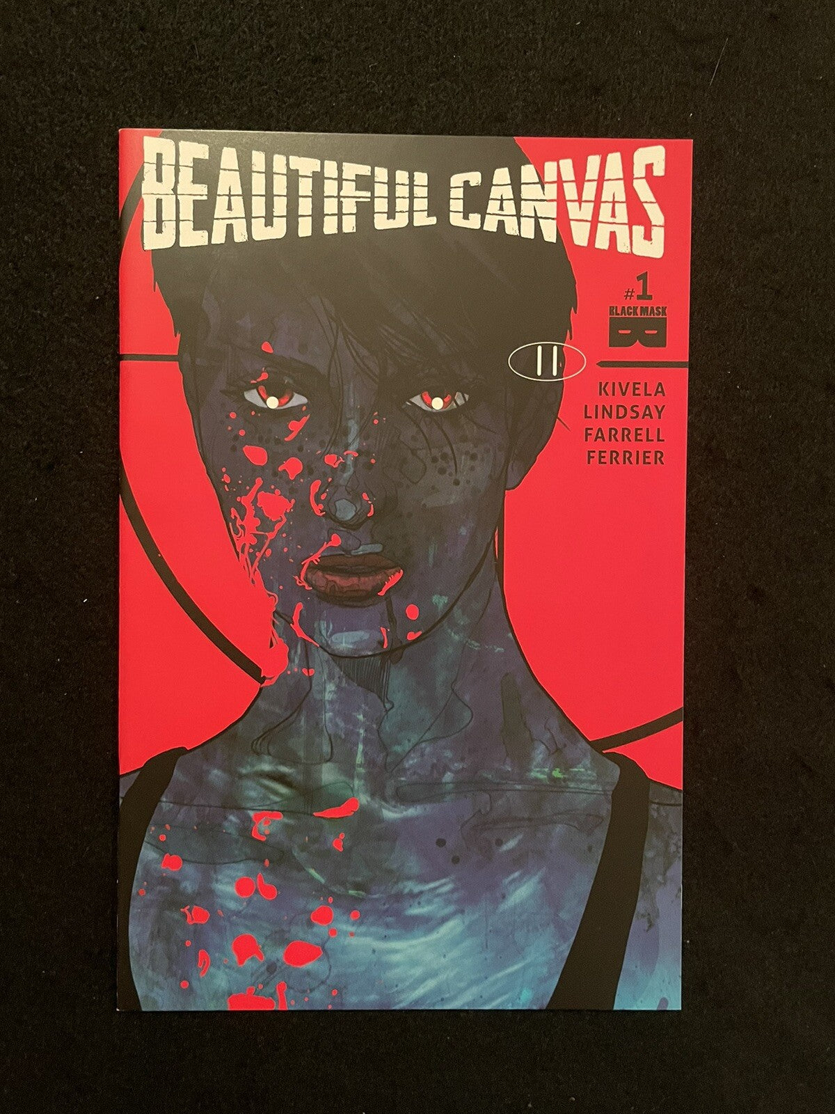 Beautiful Canvas #1 (2017) Christian Ward Cover B Variant - Black Mask Comics