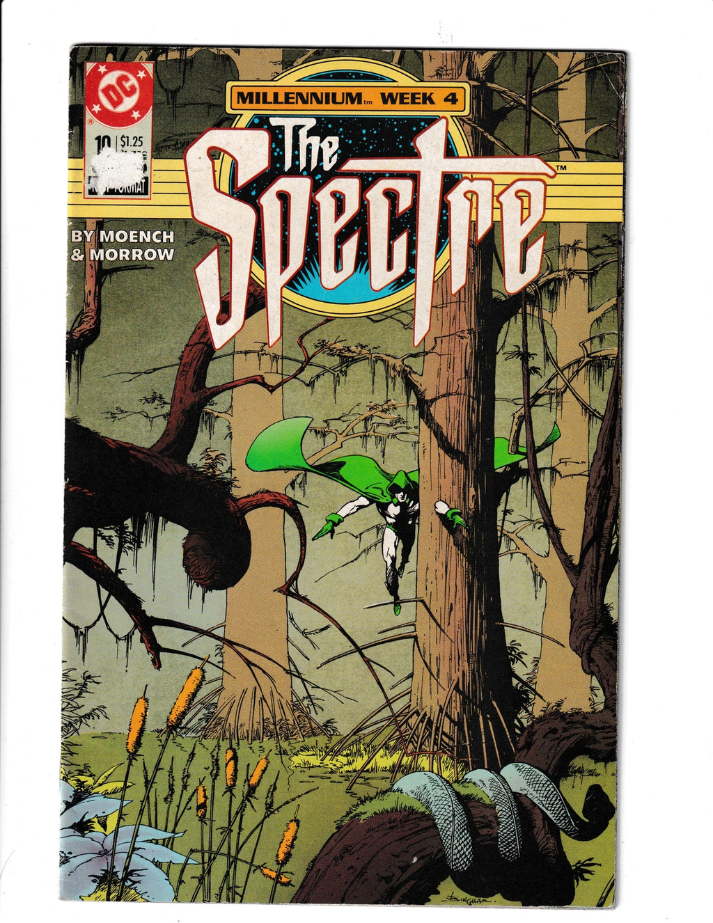 Spectre #10 (1988) paper loss under issue numberDC Comics