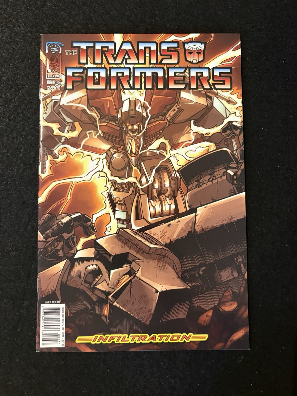 Transformers: Infiltration #1-6 (2006) Complete Series IDW Comics