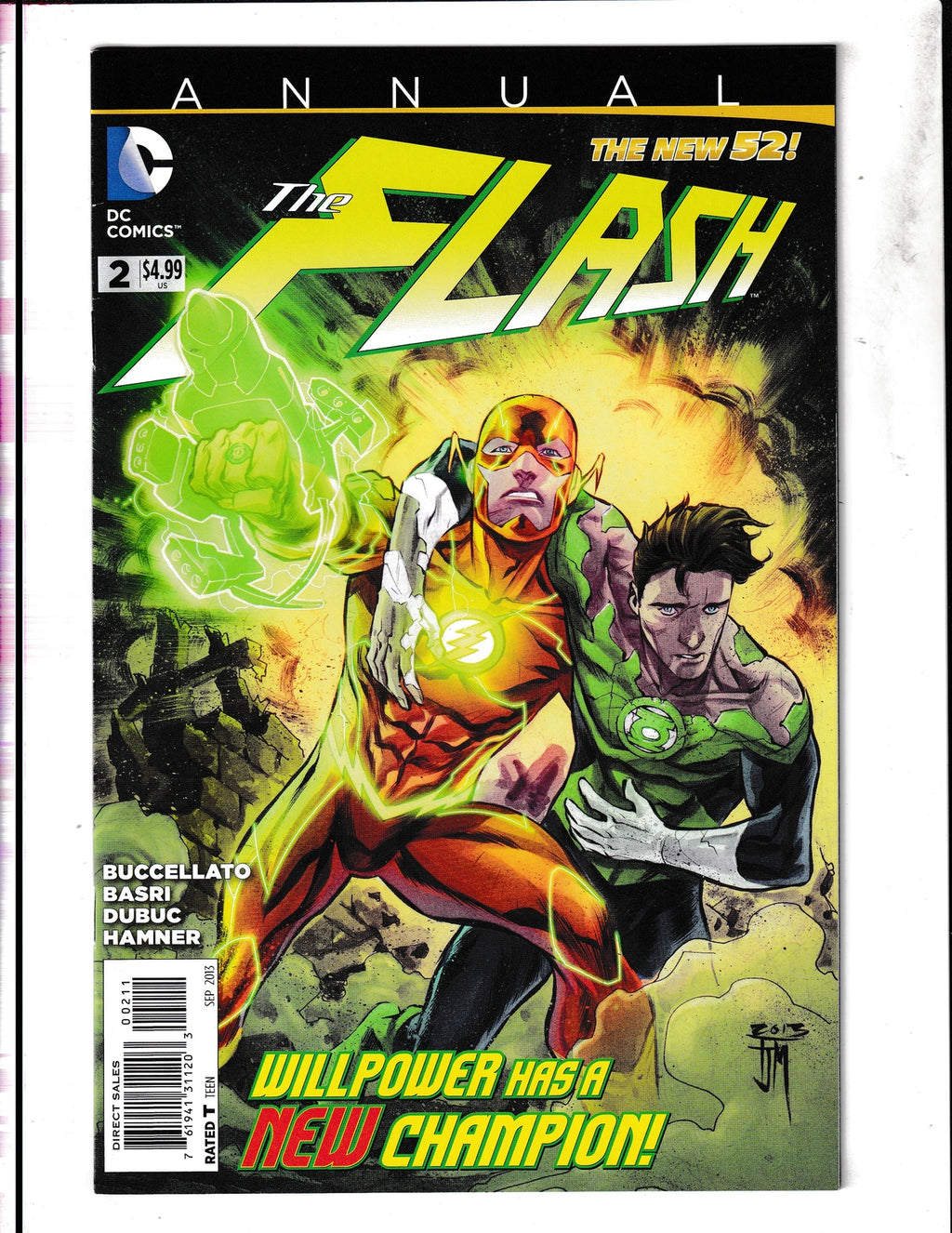 Flash Annual #2 (2013) 1st App of Verus DC Comics