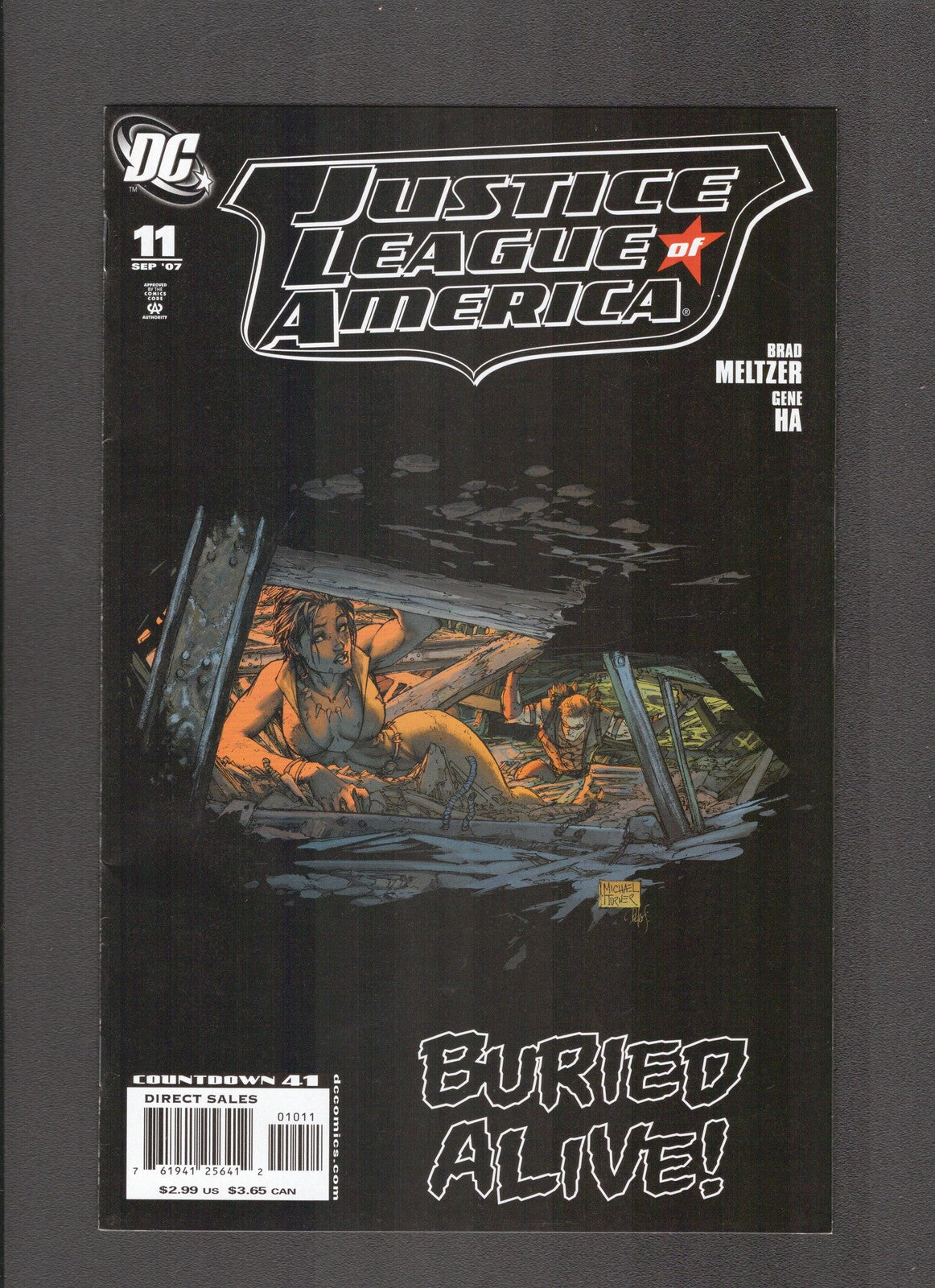 Justice League of America #11 (2007) Ed Benes - Michael Turner DC Comics