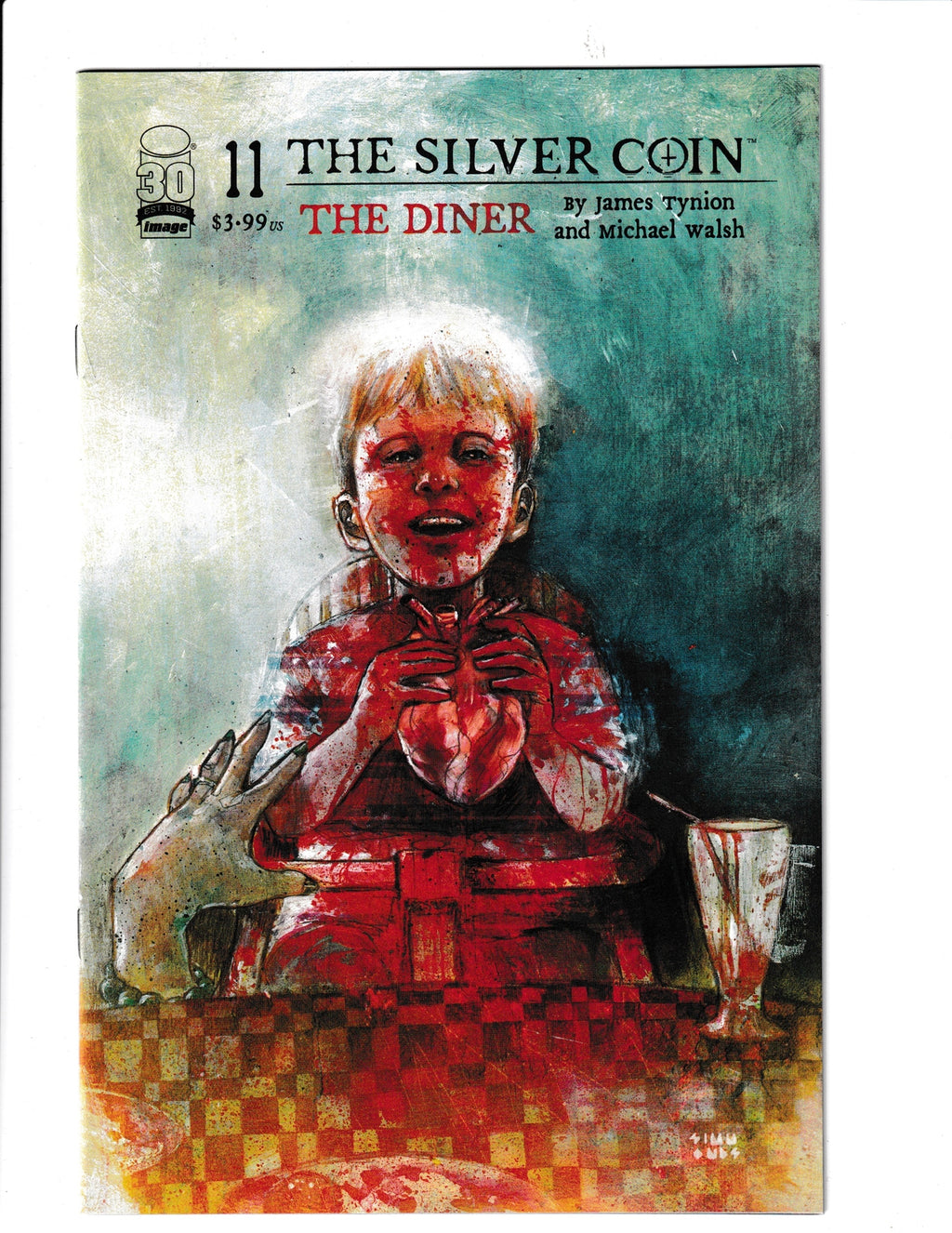 Silver Coin #11B (2022) Martin Simmonds Variant Image Comics