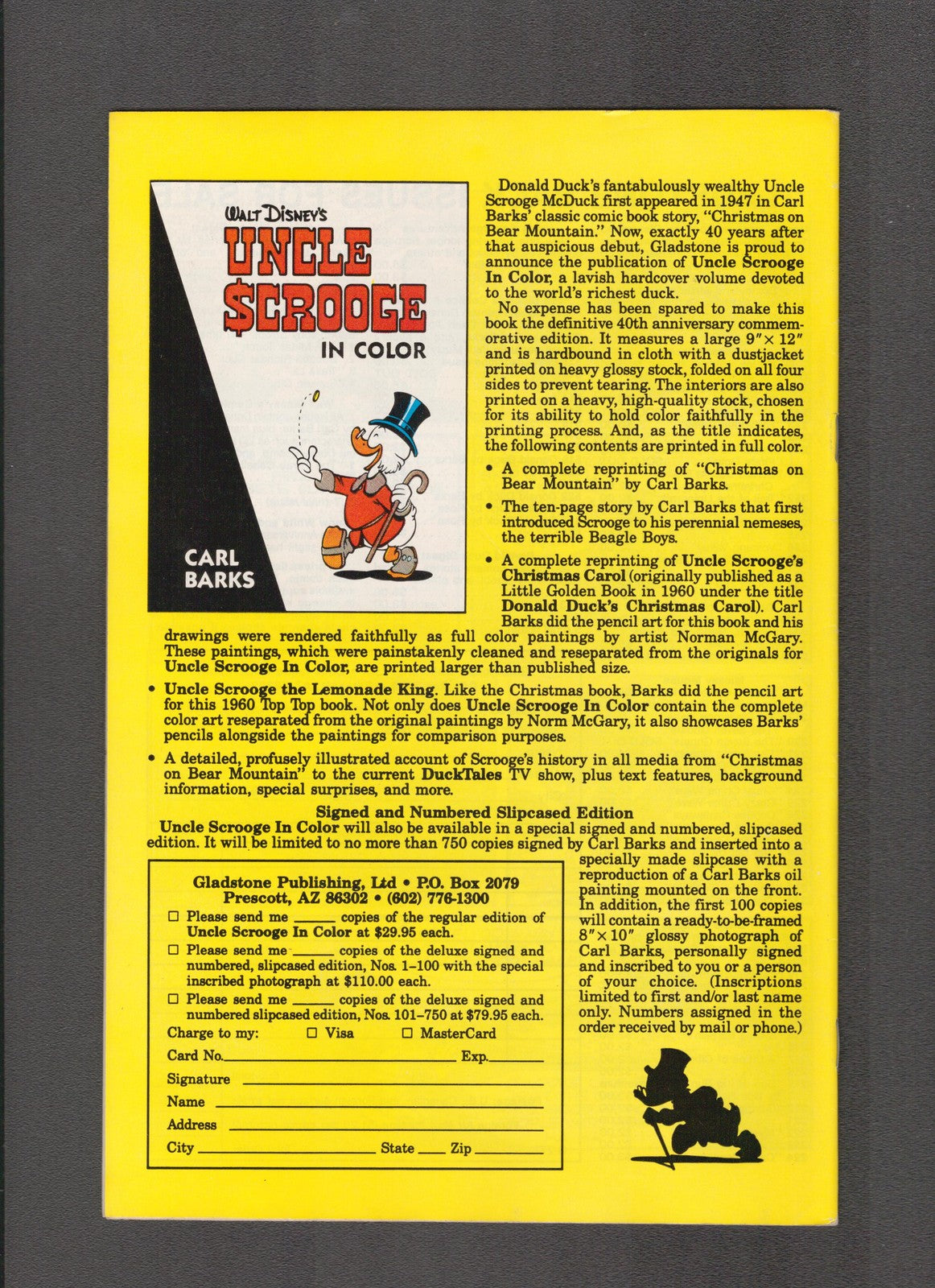 Walt Disney's Comics and Stories #528 (1988) Gladstone Comics