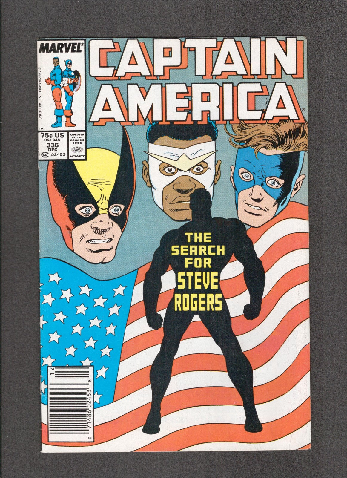 Captain America #336 (1987) Mike Zeck Marvel Comics