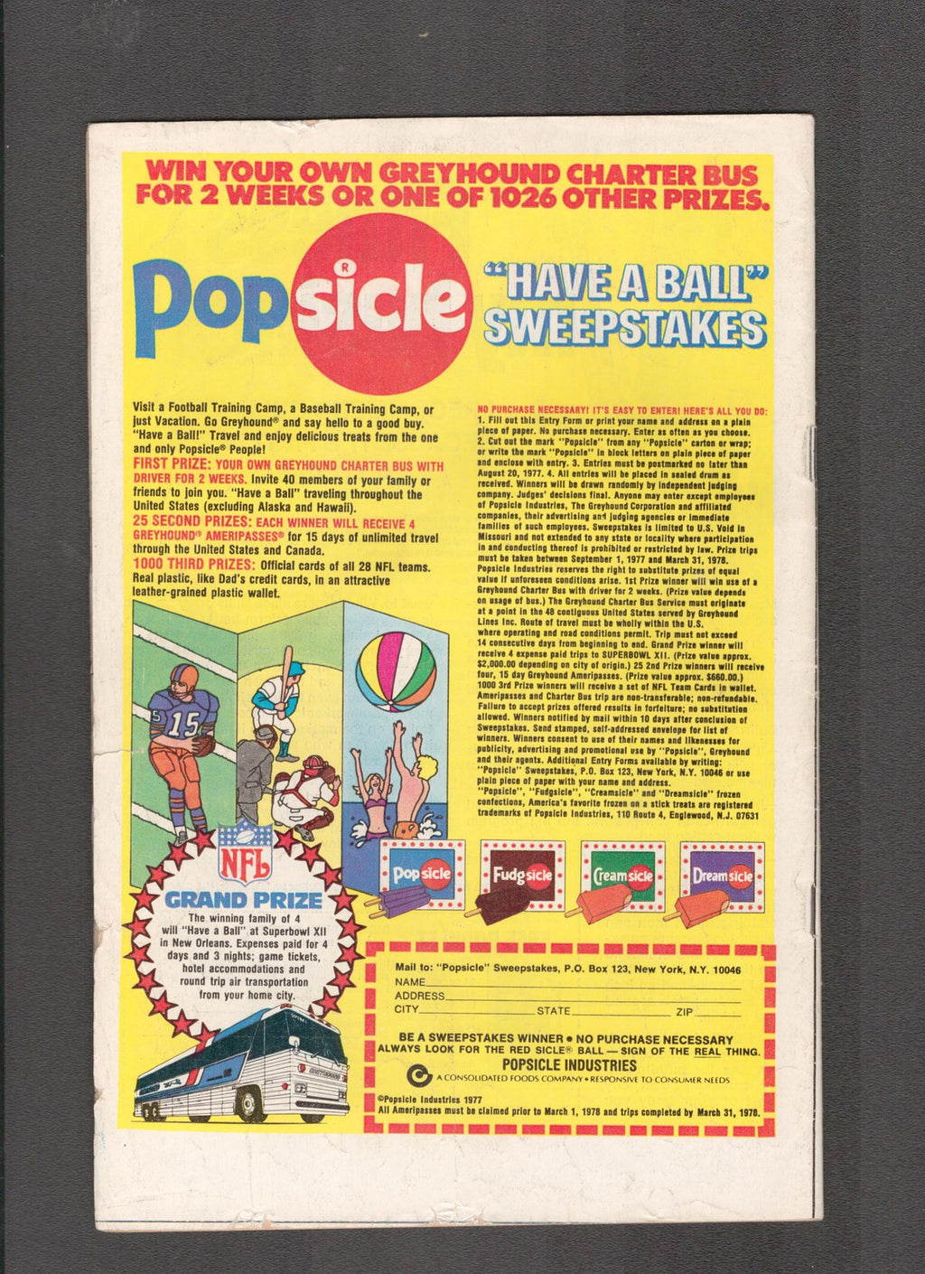 Archie at Riverdale High #46 (1977) Baseball Archie Comics