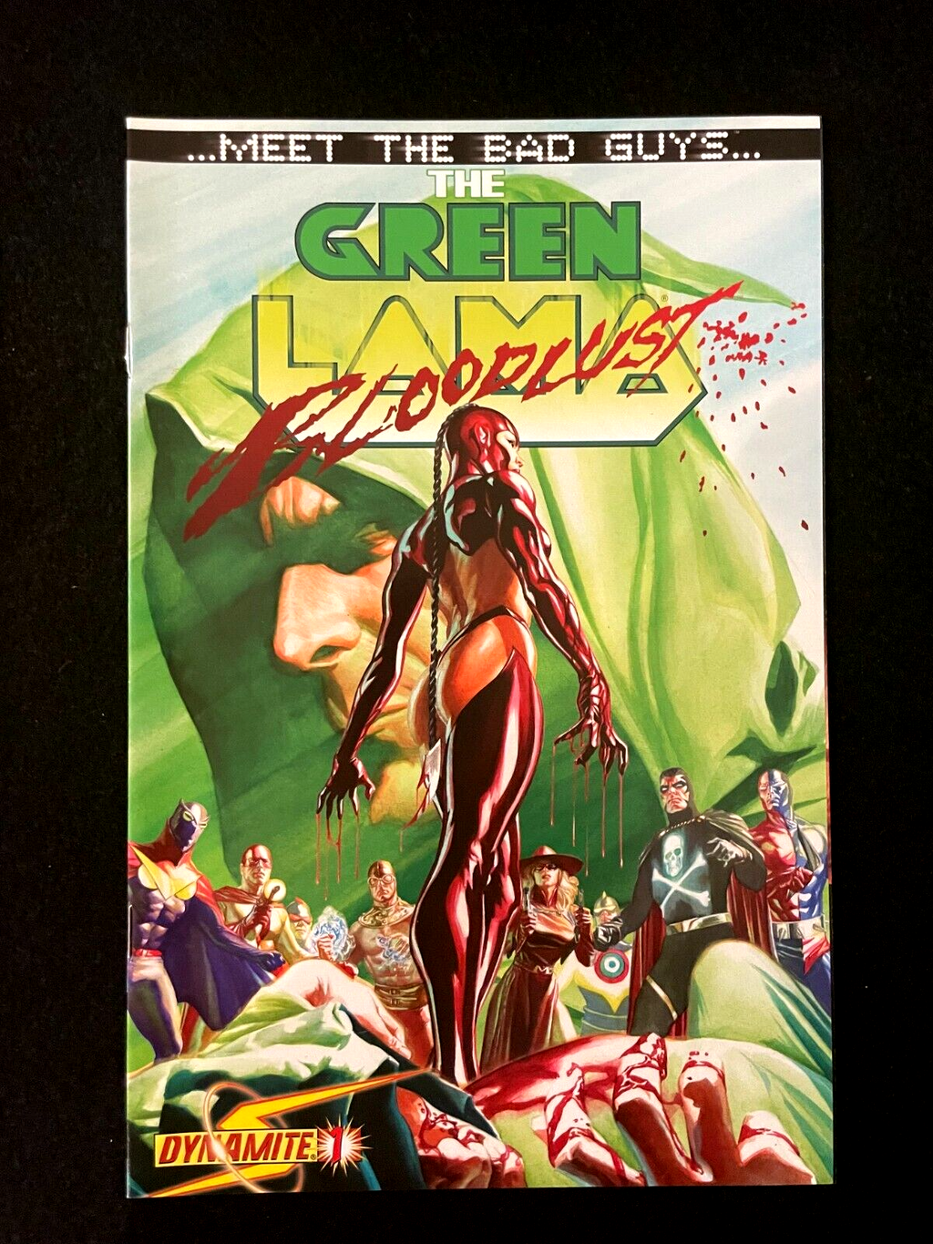 Project Superpowers: Meet the Bad Guys Set of 4 #1-4 (2009) Dynamite Comics