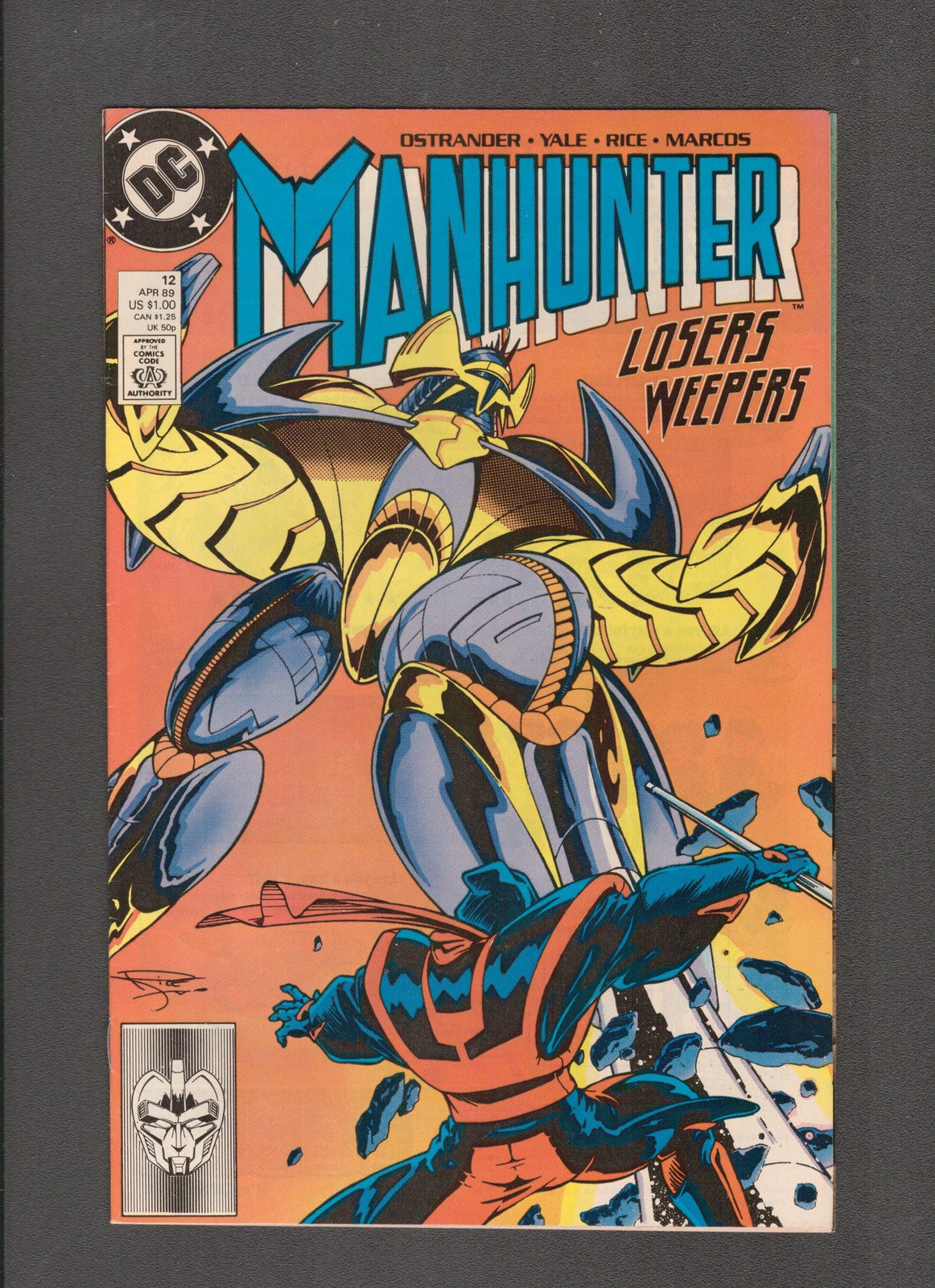 Manhunter #12 (1989) Doug Rice DC Comics