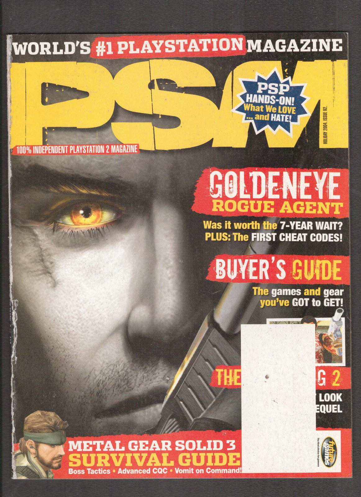 PSM Play Station Magazine #92 (2004) Holiday  Comics