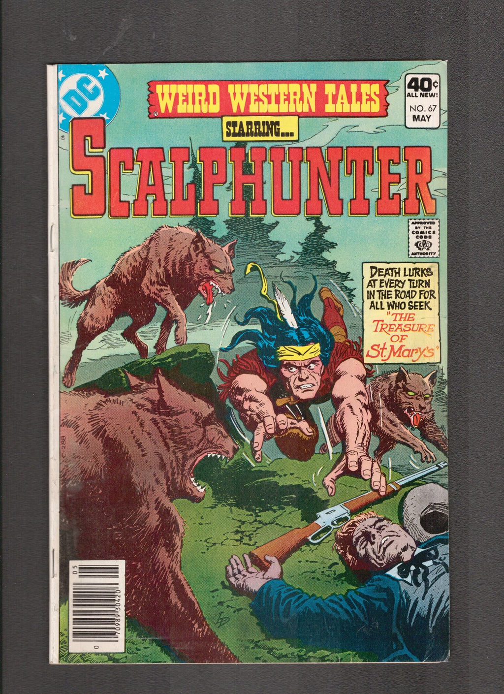 Weird Western Tales #67 (1980) Bob LaRose - Scalphunter DC Comics