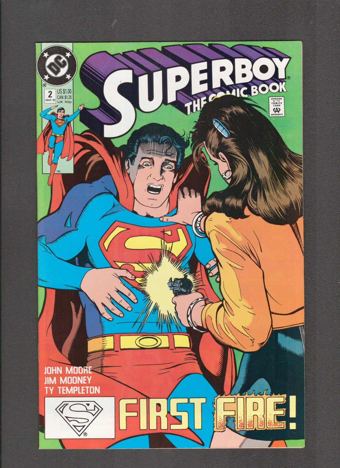 Superboy #2 (1990) Jim Mooney DC Comics