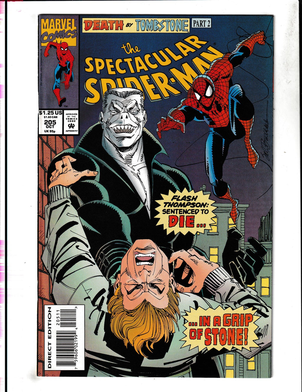 Spectacular Spider-Man #205 (1993) Sal Buscema Marvel Comics
