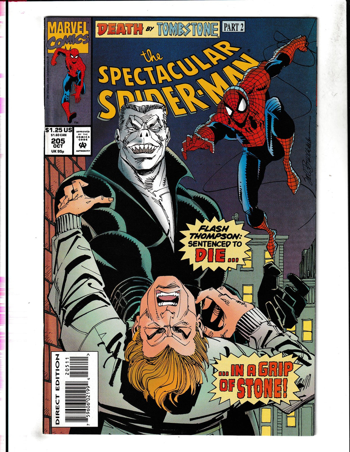 Spectacular Spider-Man #205 (1993) Sal Buscema Marvel Comics
