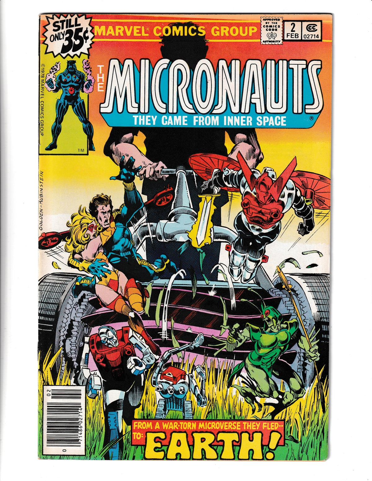 Micronauts #2 (1979) Marvel Comics