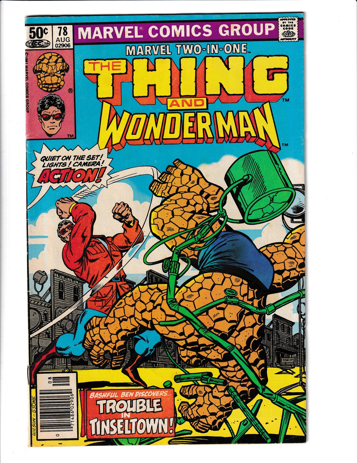 Marvel Two-in-One #78 (1981) Thing and Wonder Man Marvel Comics