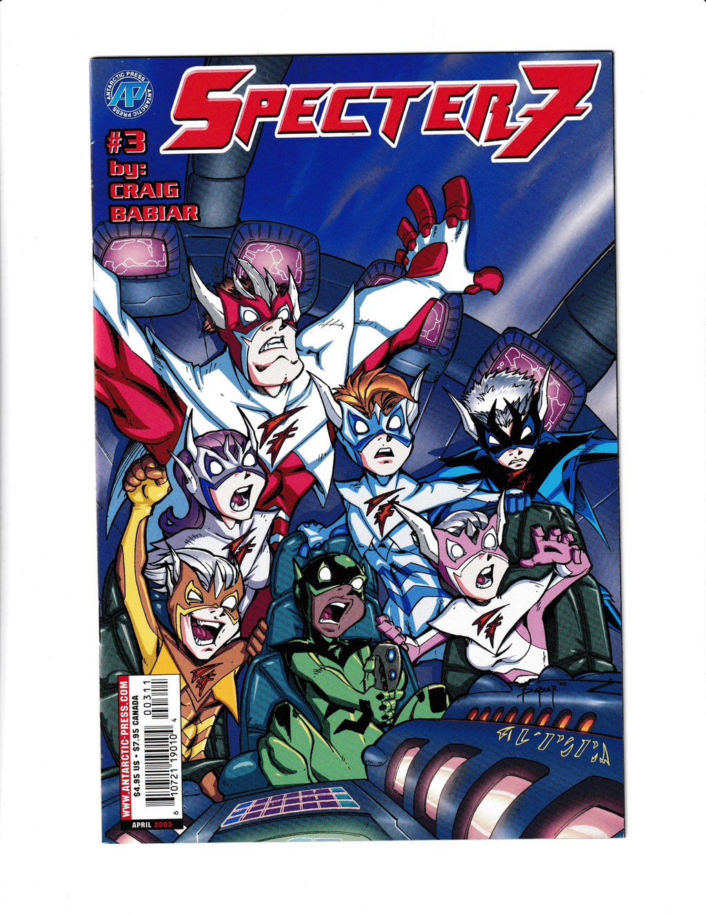 Specter 7 #3 (2003) Antarctic Press Comics