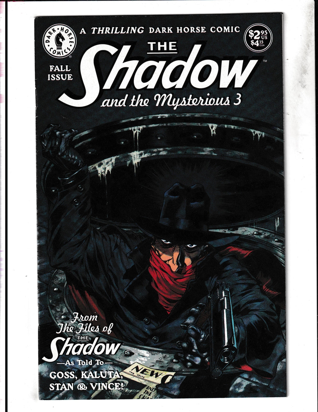 Shadow and the Mysterious 3 #1 (1994) Dark Horse Comics