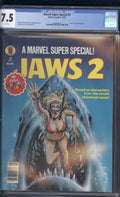 Marvel Comics Super Special #6 CGC 7.5 (1978) Jaws 2 Magazine Marvel Comics