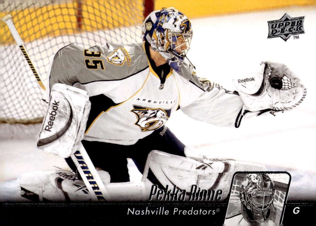 2010-11 Upper Deck #92 Pekka Rinne Hockey Nashville Predators