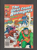 West Coast Avengers #13 (1986) Englehart, Sinnott, Milgrom Marvel Comics