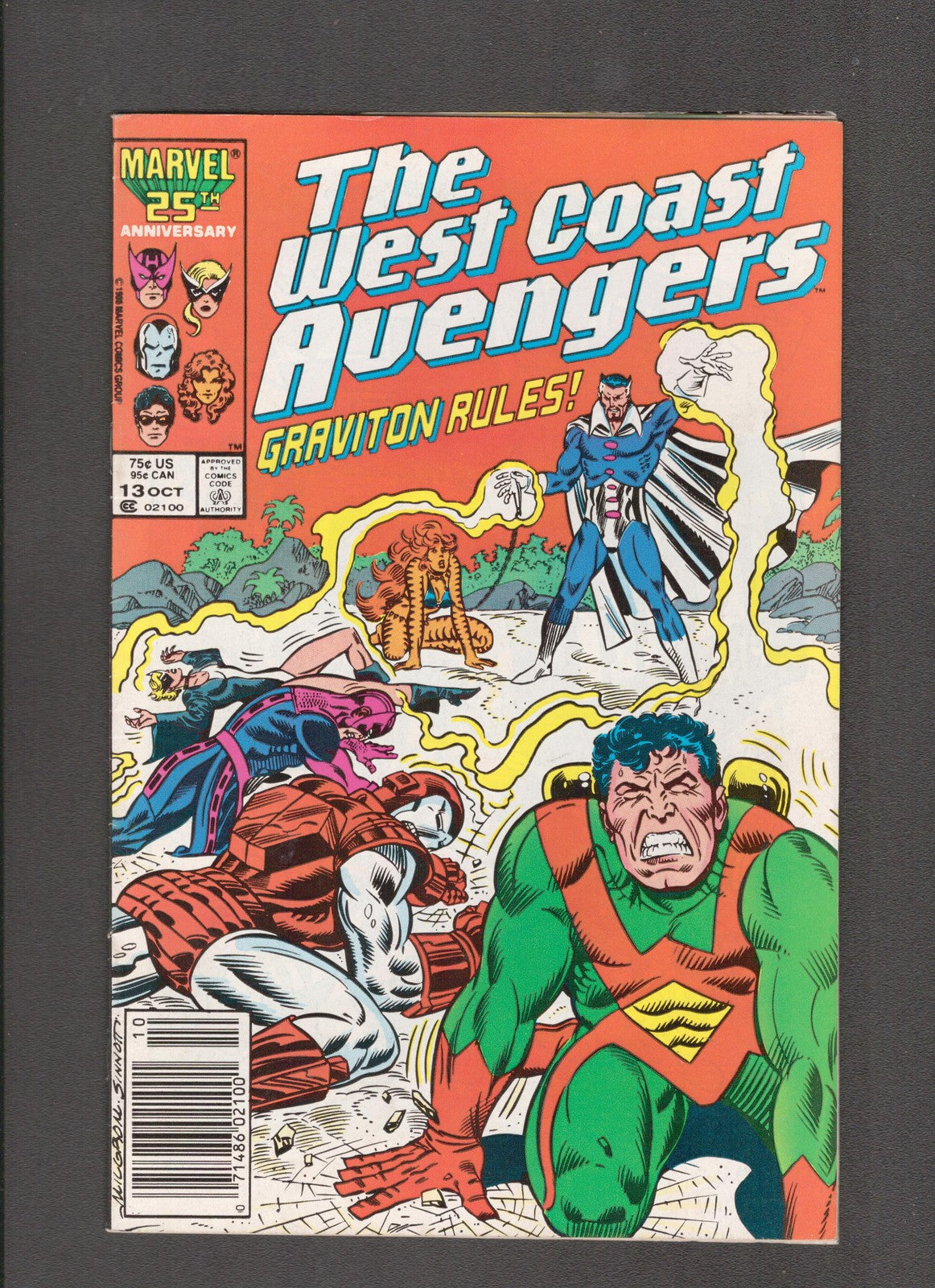West Coast Avengers #13 (1986) Englehart, Sinnott, Milgrom Marvel Comics
