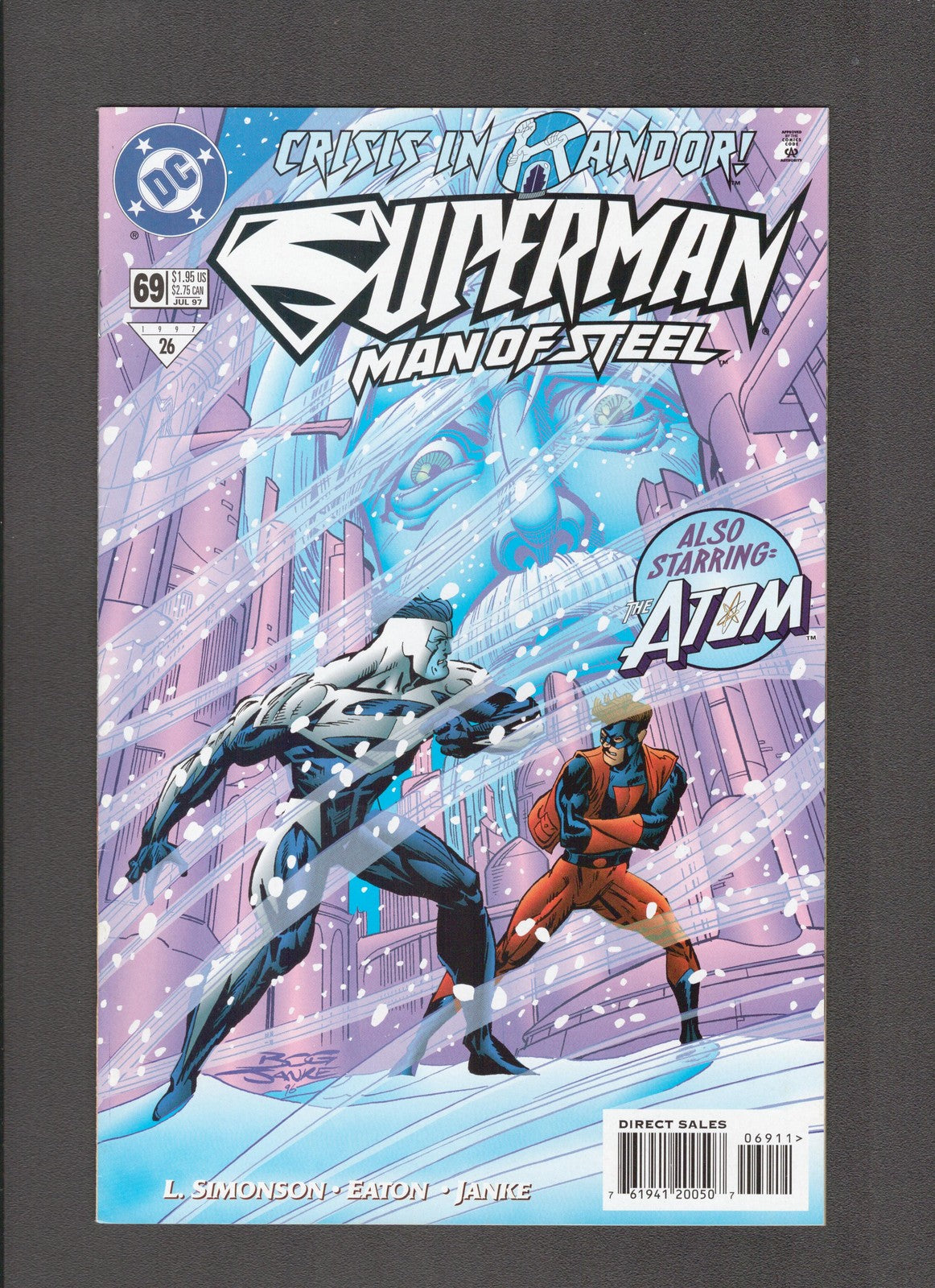 Superman: The Man of Steel #69 (1997) Janke - Eaton DC Comics