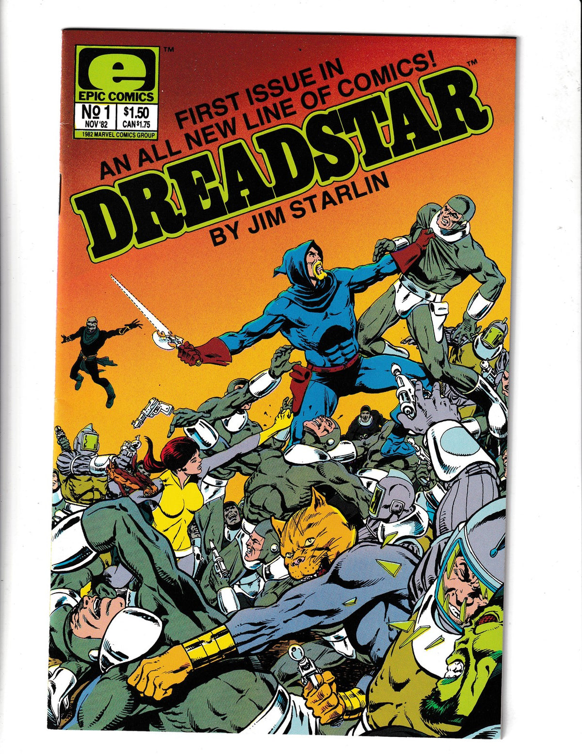 Dreadstar #1 (1982) 1st Epic Comic Epic Comics