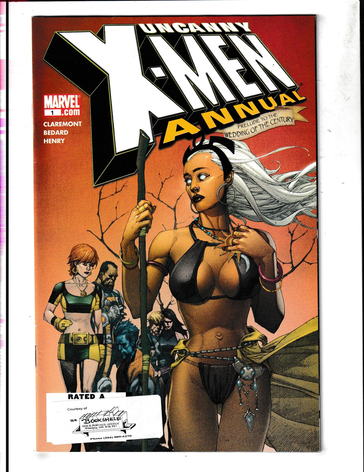 Uncanny X-Men Annual #1 (2006) Prelude to Wedding od the Century Marvel Comics
