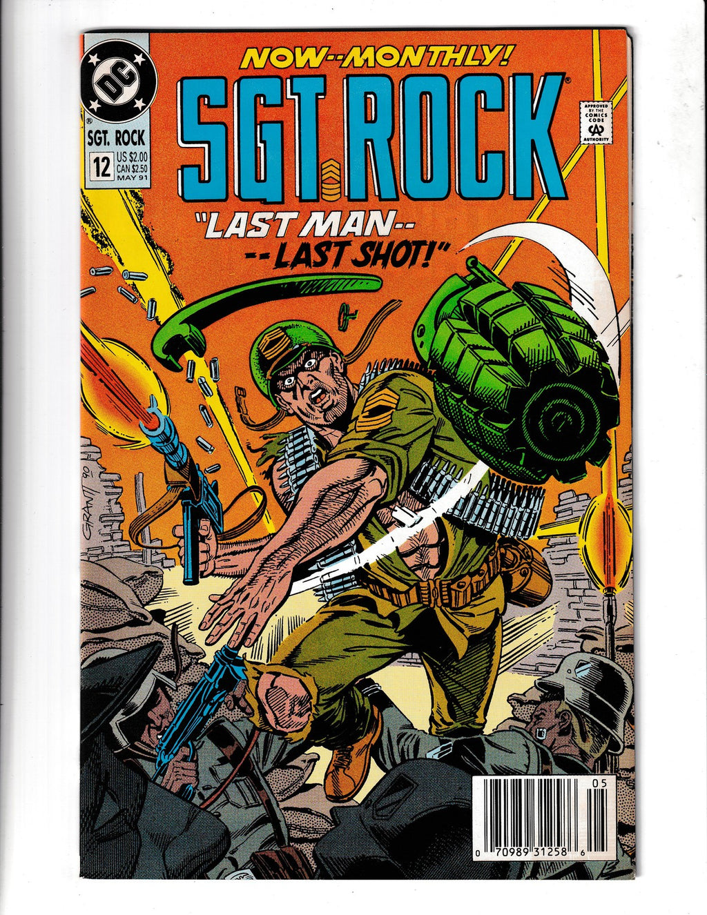 SGT Rock Special #12 (1991) DC Comics