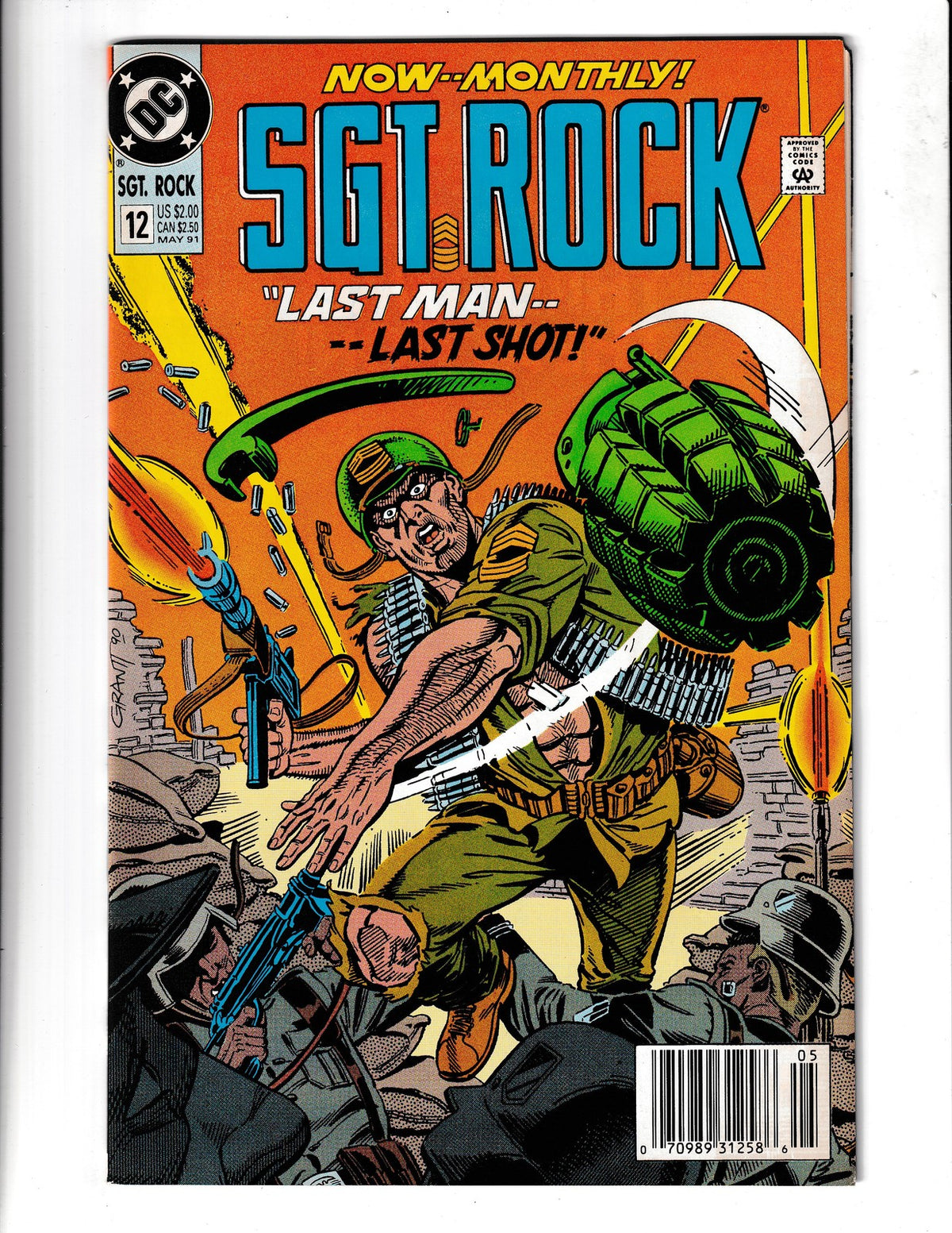 SGT Rock Special #12 (1991) DC Comics