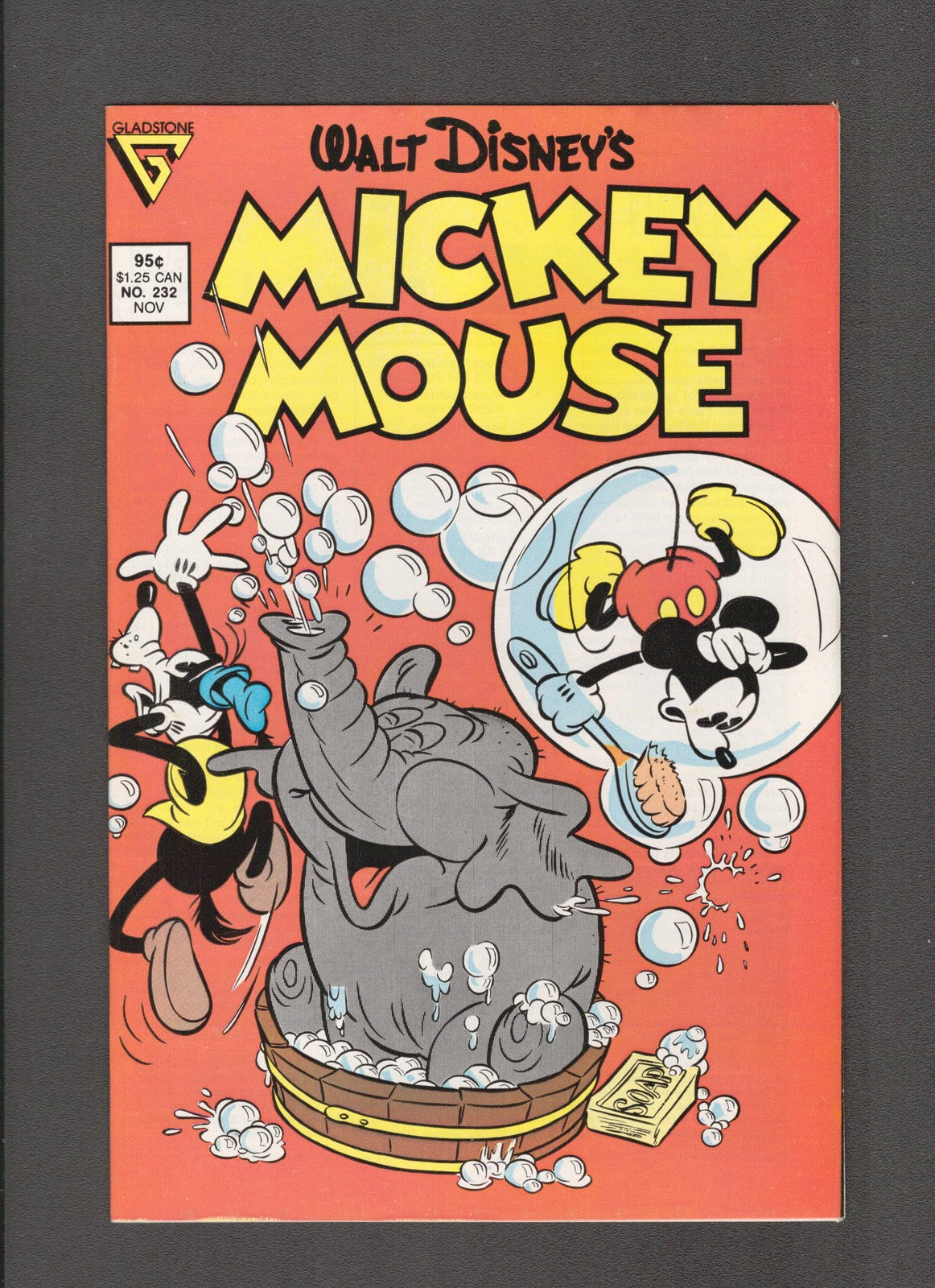 Mickey Mouse #232 (1987) Gladstone Comics
