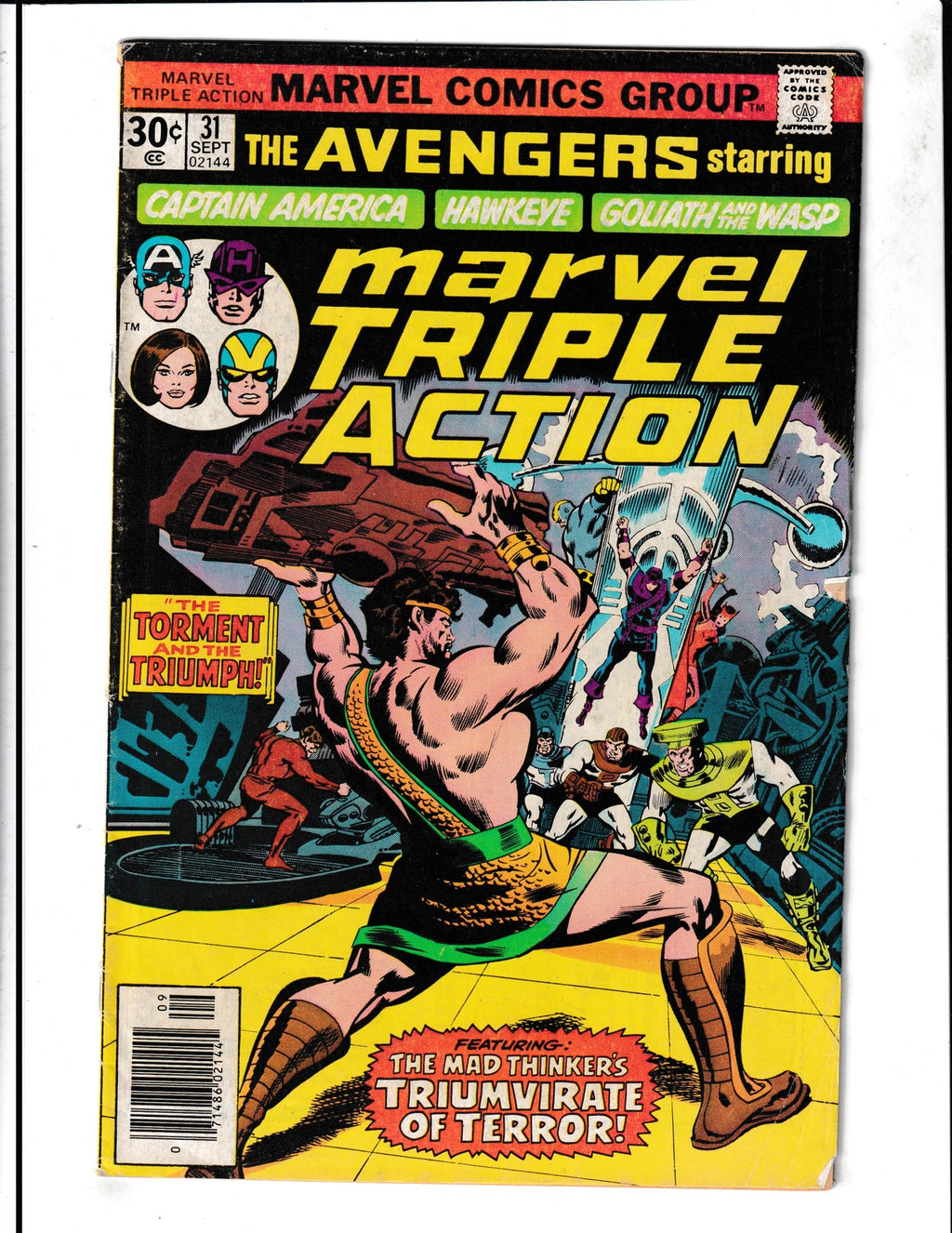 Marvel Triple Action #31 (1976) Marvel Comics