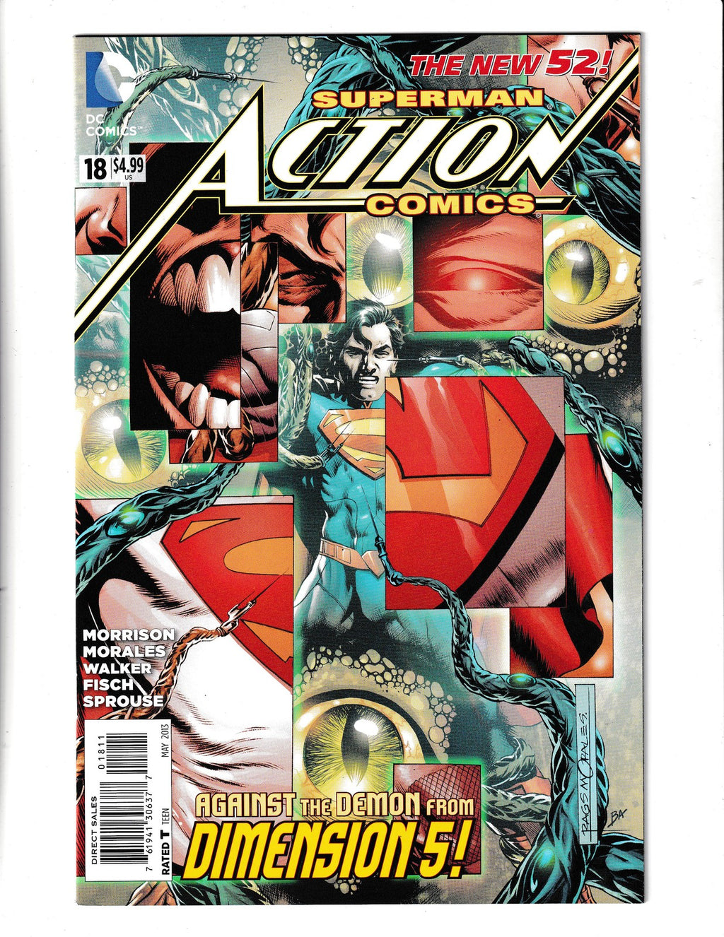 Action Comics #18 (2013) Tony Daniel Cover DC Comics