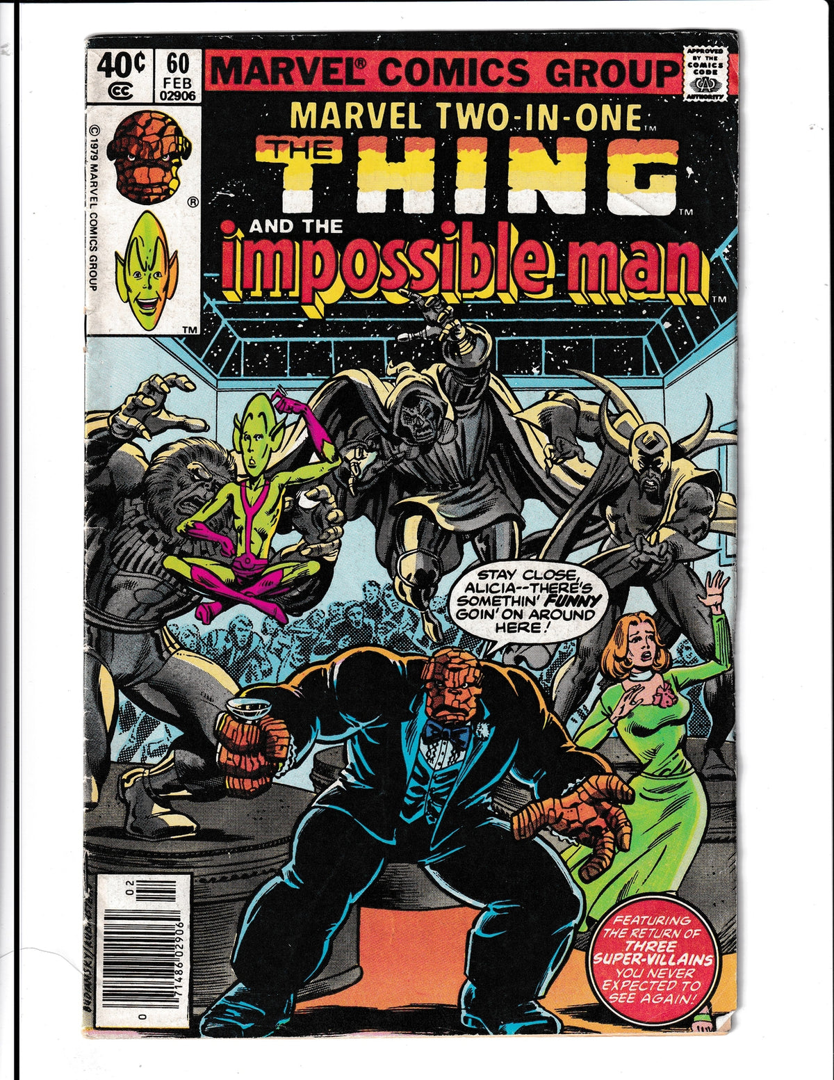Marvel Two-In-One #60 (1980) 1st Impossible Woman Marvel Comics