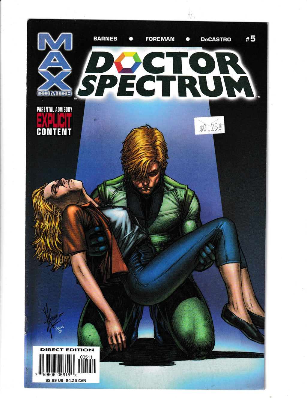 Doctor Spectrum #5 (2005) MAX Comics