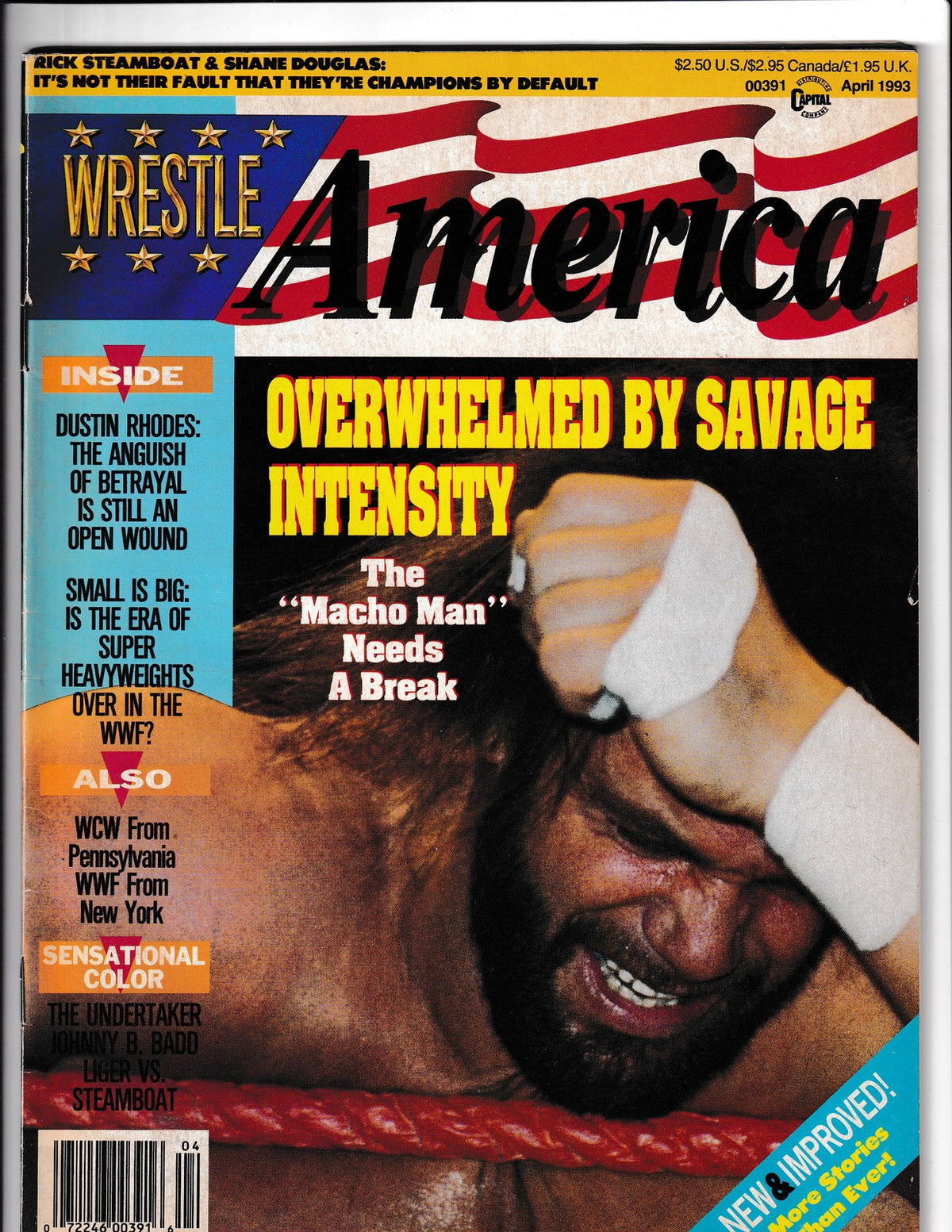 Wrestle America #April (1993) Randy "Macho Man" Savage  Comics